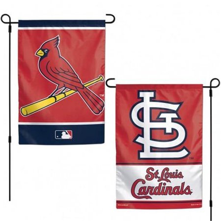 BOOKAZINE St. Louis Cardinals Flag 12x18 Garden Style 2 Sided 3208515834